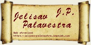 Jelisav Palavestra vizit kartica